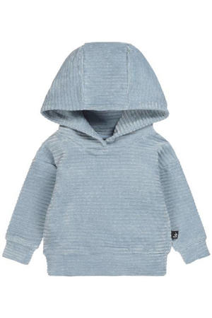 baby hoodie blauw