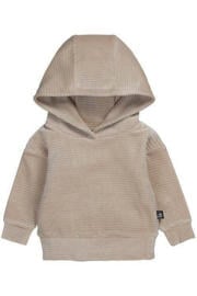 thumbnail: Babystyling baby corduroy hoodie bruin