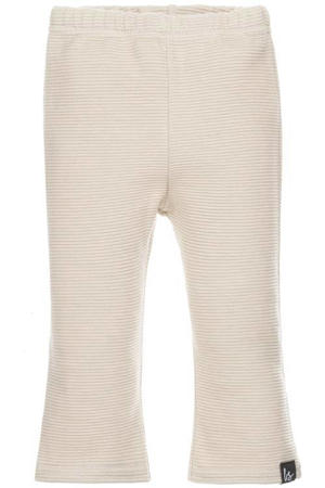 baby flared broek beige