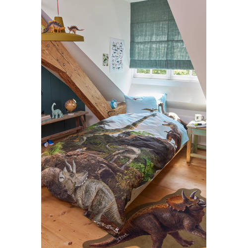 Freek Vonk katoenen dekbedovertrek 1 persoons (140x200 cm) Multi Dierenprint