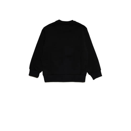 Diesel sweater met printopdruk zwart Printopdruk 140