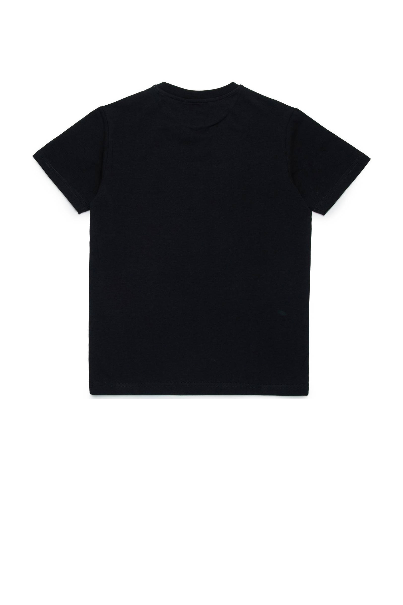 Dsquared2 T shirt met logo en mesh zwart kleertjes