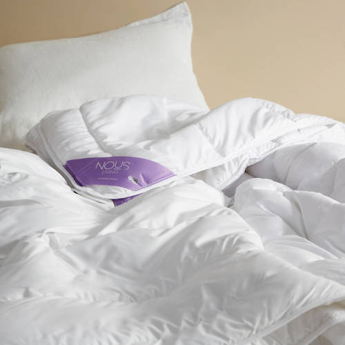 NOUS Living anti allergisch synthetisch 4-seizoenen dekbed Wit 200*200
