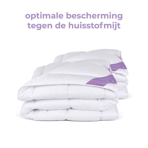 NOUS Living anti allergisch synthetisch 4-seizoenen dekbed Wit 200*200