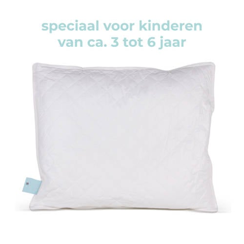 NOUS Living katoenen kinderkussen (60x70 cm) Wit | Kinderkussen van