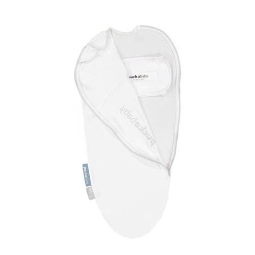 Puckababy The Original Piep inbakerslaapzak 0-3 mnd Tencel White Inbakerdoek Wit