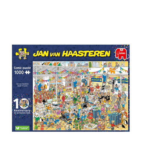 Jan van Haasteren studio 10 jaar legpuzzel 1000 stukjes