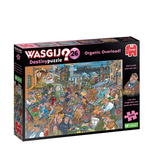 Wasgij destiny 26 barstensvol bio! legpuzzel 1000 stukjes