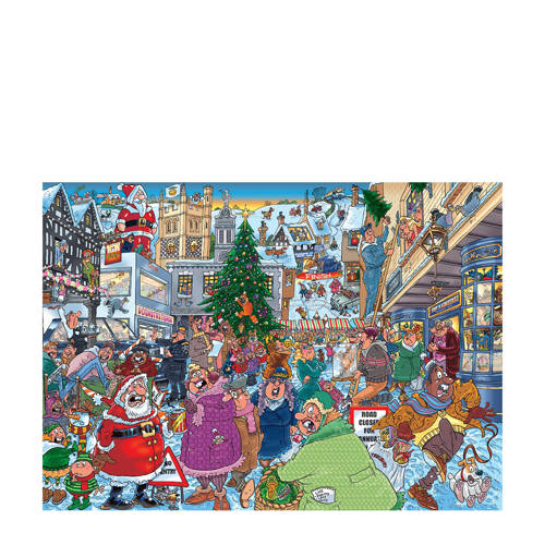 Wasgij christmas 19 kerstrun! legpuzzel 1000 stukjes