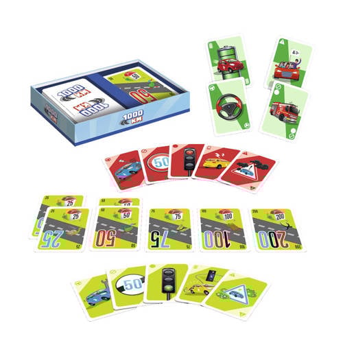 Jumbo 1000 KM kaartspel | Kaartspel van | Speelgoed > Spelletjes > Kaartspellen