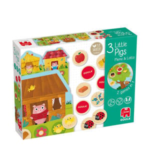 3 kleine biggetjes Memo & Lotto