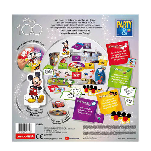 Jumbo Party & Co. Disney 100 jaar Bordspel | Bordspel van