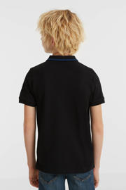 thumbnail: anytime piqué polo zwart/blauw
