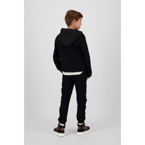 VINGINO skinny joggingbroek Siyo zwart Jongens Katoen 116