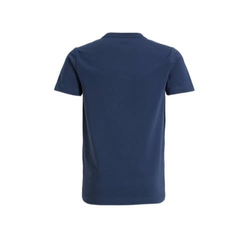 Cruyff T-shirt Soothe blauw Katoen Ronde hals Effen 164