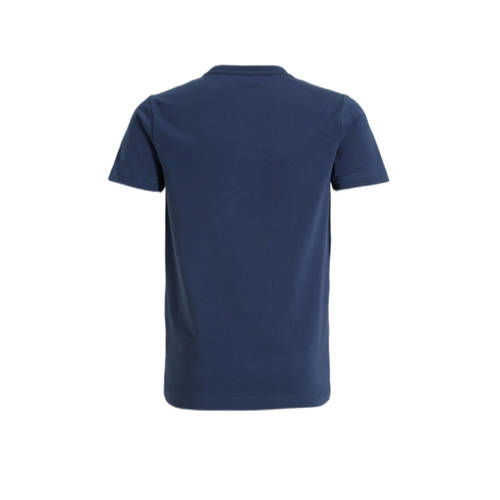 Cruyff T-shirt Soothe blauw Katoen Ronde hals Effen 116