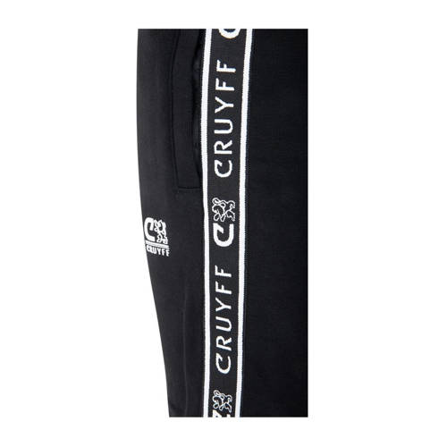 Cruyff sweatshort Xicota zwart Korte broek Jongens Meisjes Katoen Logo 116