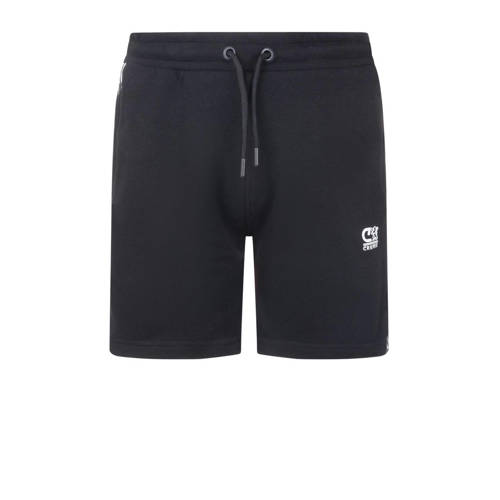Cruyff sweatshort Xicota zwart Korte broek Jongens/Meisjes Katoen Logo