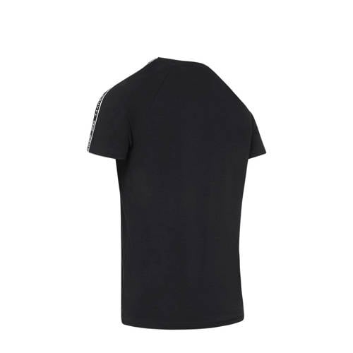 Cruyff T-shirt Xicota zwart wit Katoen Ronde hals Logo 128