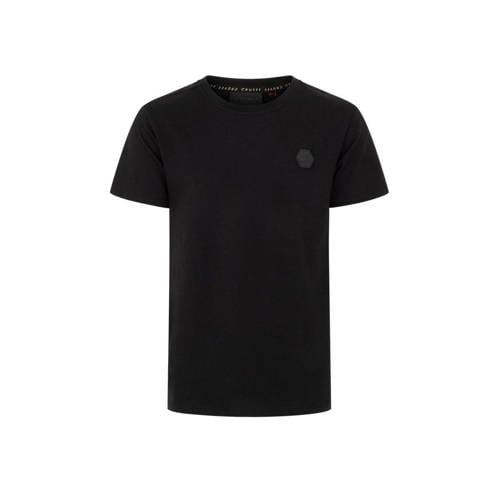 Cruyff T-shirt Digi-Dreamscapes zwart Jongens/Meisjes Katoen Ronde hals