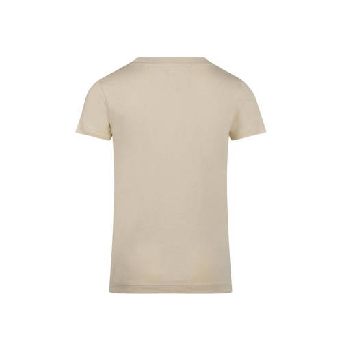 Koko Noko T-shirt met printopdruk wit Jongens Katoen Ronde hals Printopdruk 110