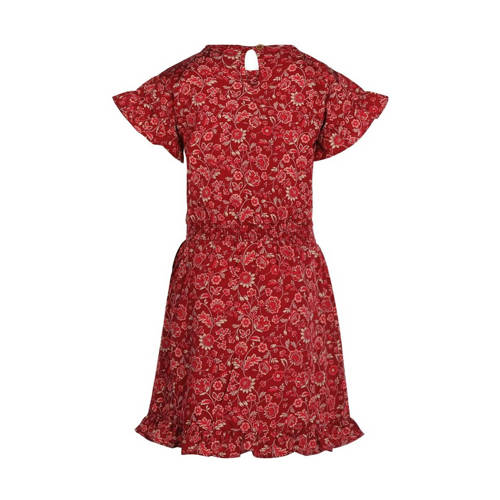 No Way Monday jurk met paisleyprint rood Meisjes Polyester Ronde hals Paisley 104