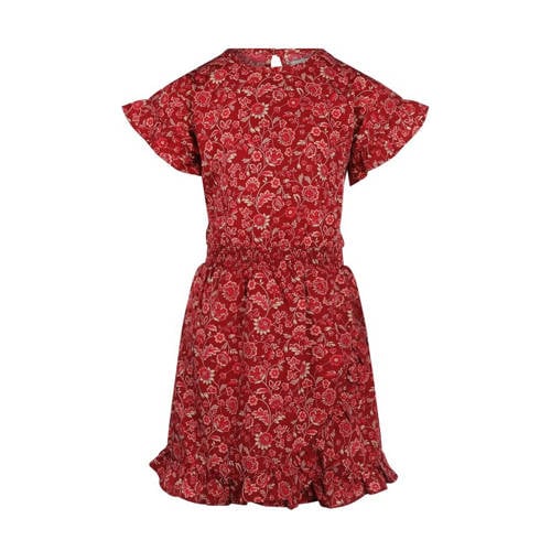 No Way Monday jurk met paisleyprint rood Meisjes Polyester Ronde hals Paisley - 104