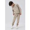 NAME IT KIDS sweater NKMVIMO lichtbruin