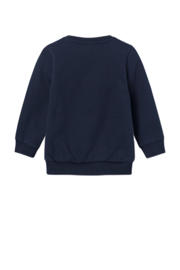 thumbnail: NAME IT MINI sweater Gabby Cats NMFNESS met printopdruk donkerblauw/meerkleurig