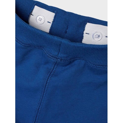 name it KIDS regular fit joggingbroek NKMSWEAT petrolblauw Effen 92