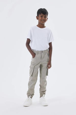 regular fit cargobroek NKMRYAN beige