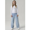 NAME IT KIDS wide leg jeans NKFROSE light blue denim