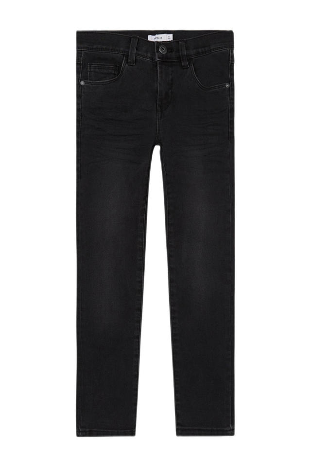 NAME IT KIDS black slim denim fit jeans NKMROBIN