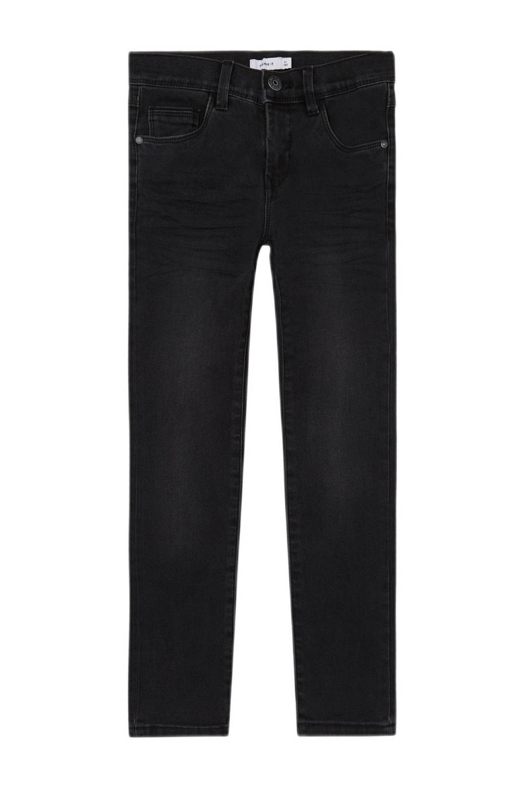 slim fit jeans NKMROBIN black denim