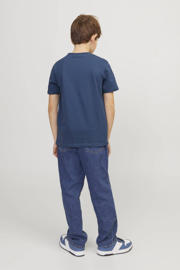 thumbnail: JACK & JONES JUNIOR T-shirt JJEJOSH  met tekst blauw