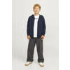 JACK & JONES JUNIOR sweatvest JJEBRADLEY  donkerblauw