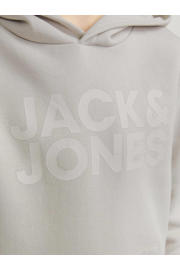 thumbnail: JACK & JONES JUNIOR hoodie JJECORP  met tekst ecru