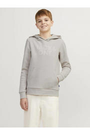 thumbnail: JACK & JONES JUNIOR hoodie JJECORP  met tekst ecru