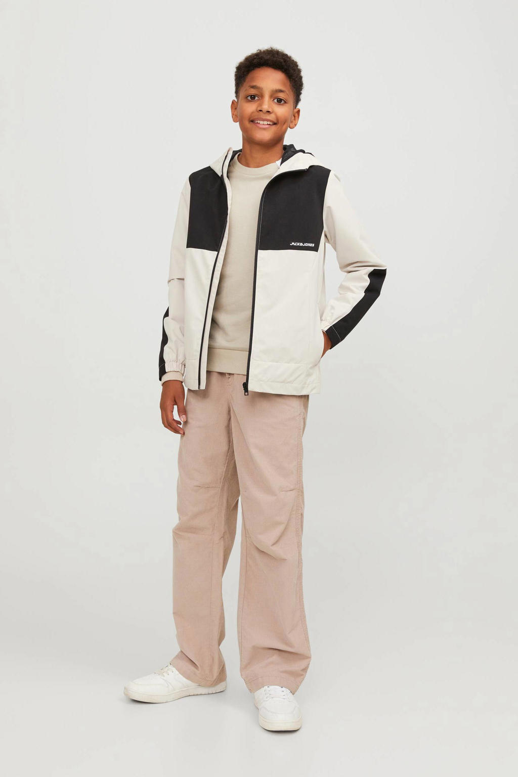 JACK & JONES JUNIOR sweater JJEBRADLEY ecru