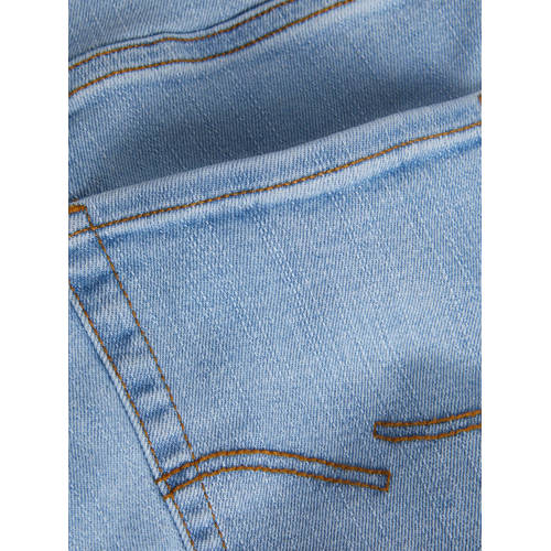 jack & jones JUNIOR regular fit jeans JJICLARK light blue denim Blauw Jongens Stretchdenim 134