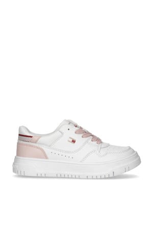   sneakers wit/roze