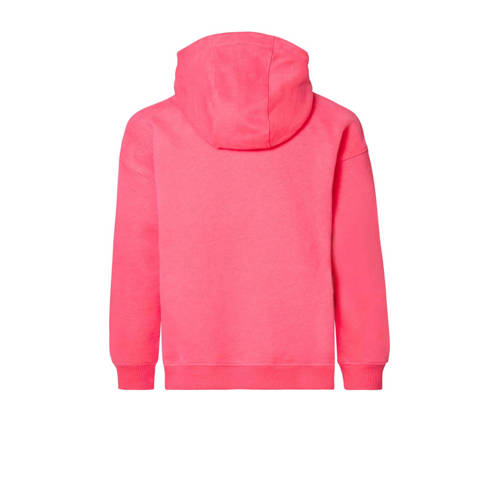 Noppies hoodie Nanded van katoen rood Sweater Effen 74