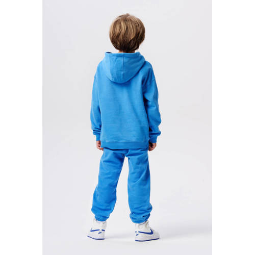 Noppies broek Nandyal van katoen felblauw Effen 74