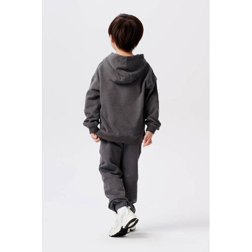 Noppies regular fit broek Nandyal van katoen grijs Effen 74