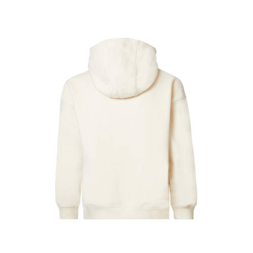 Noppies hoodie Nanded van biologisch katoen beige Sweater Effen 74