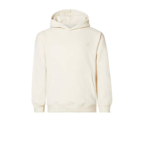 Noppies hoodie Nanded van biologisch katoen beige Sweater Effen