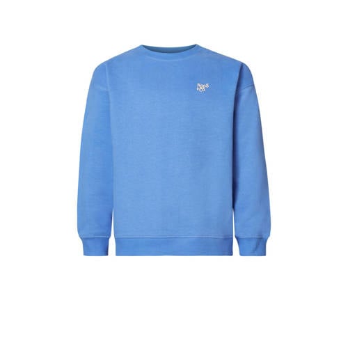 Noppies sweater Nancun van katoen felblauw Effen - 110