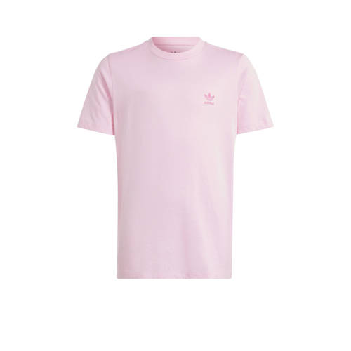 adidas Originals T-shirt lichtroze Jongens/Meisjes Katoen Ronde hals Logo