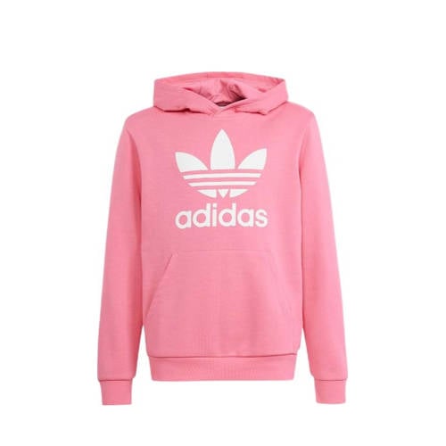 adidas Originals hoodie roze/wit Sweater Logo