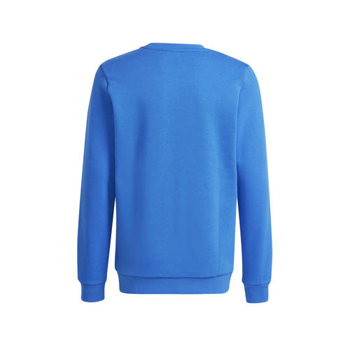Adidas Originals fleece sweater blauw Logo 176 | Sweater van